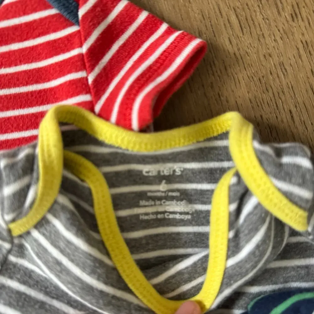 Carter Onesie and Top Bundle (5 Pieces)